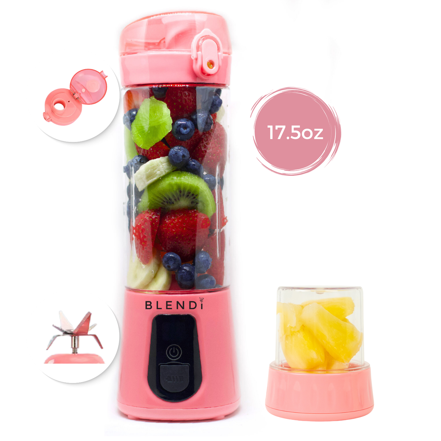 Batidora portátil Pro+ para picar hielo (500 ml)
