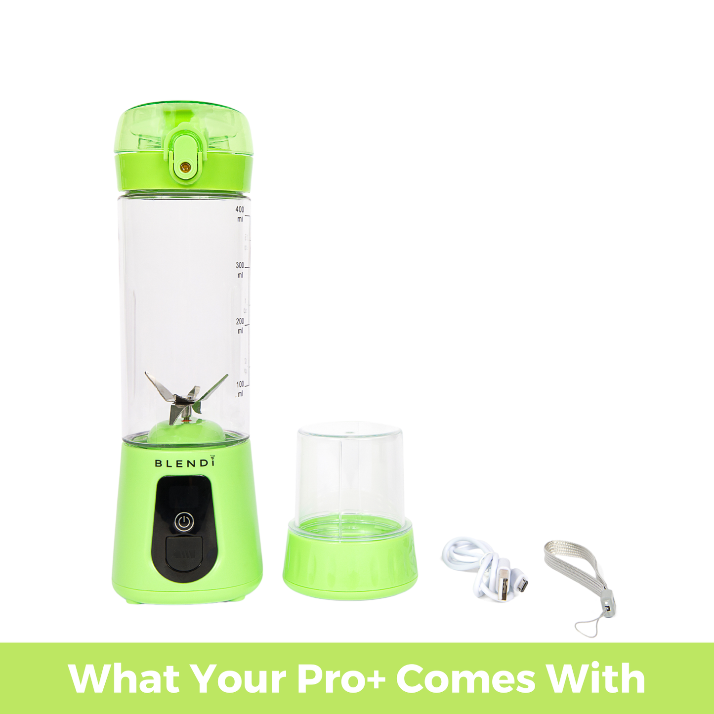 Batidora portátil Pro+ para picar hielo (500 ml)