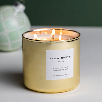 Cheer - Signature 3-Wick Candle (Seasonal)