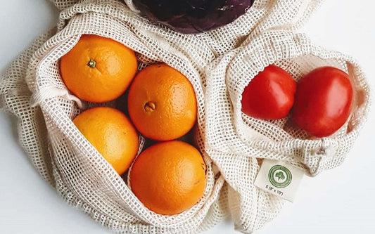 Bolsas de malla para frutas y verduras