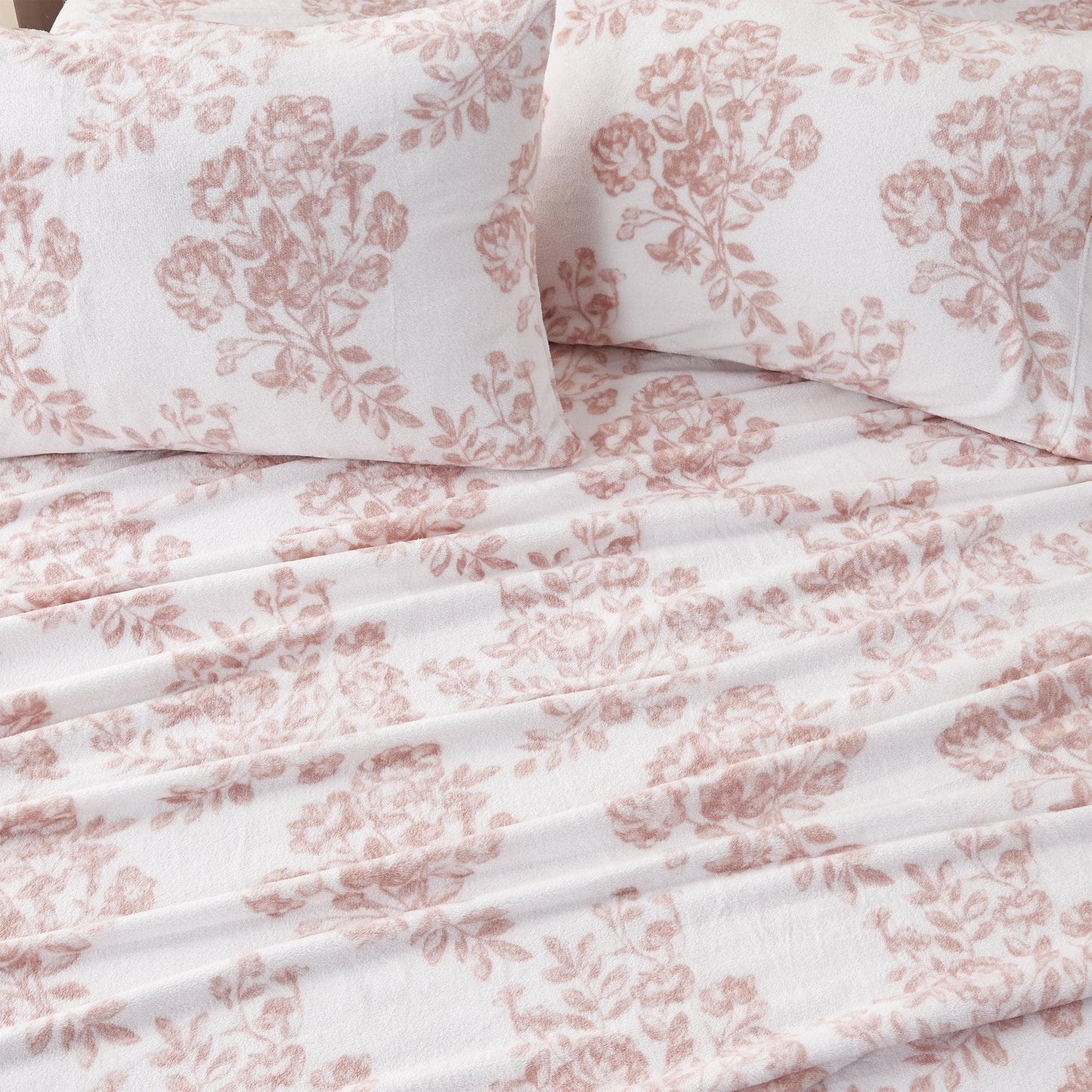 Printed Plush Sheet - Velvet Luxe Lattice Collection