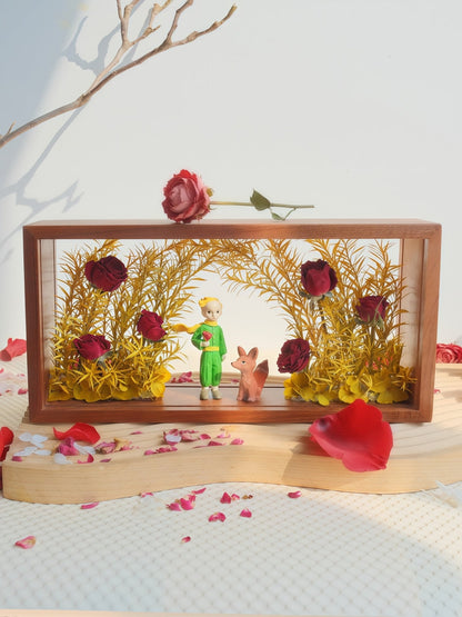 "My Unique Rose" Preserved Flower Shadow Box