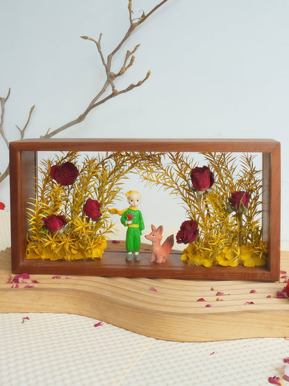 "My Unique Rose" Preserved Flower Shadow Box
