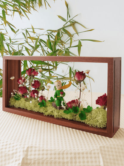 "My Unique Rose" Preserved Flower Shadow Box