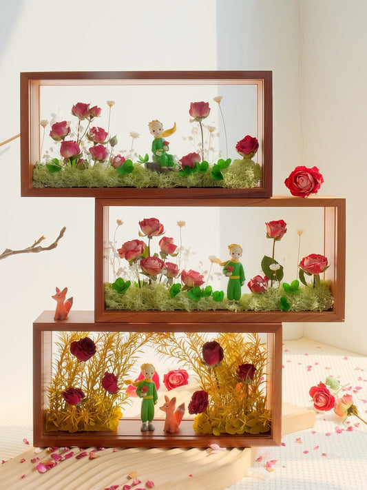 "My Unique Rose" Preserved Flower Shadow Box