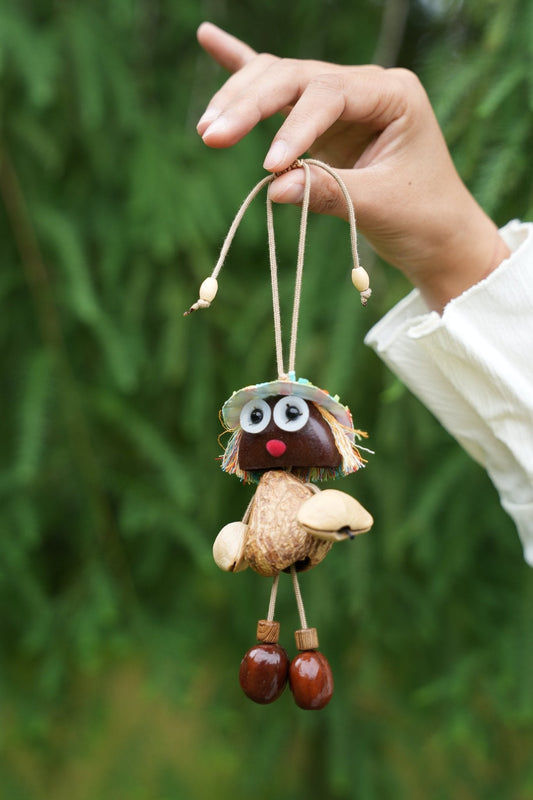 "The Seed Sprite" Seed Doll Charm
