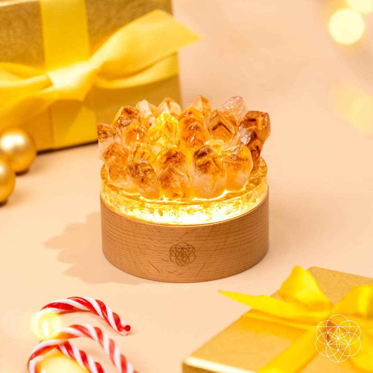Convierte Mi Vida en Oro - Lámpara Citrina de Midas