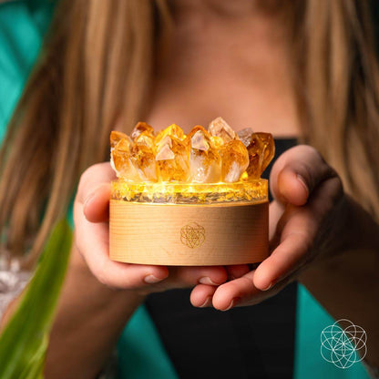 Convierte Mi Vida en Oro - Lámpara Citrina de Midas