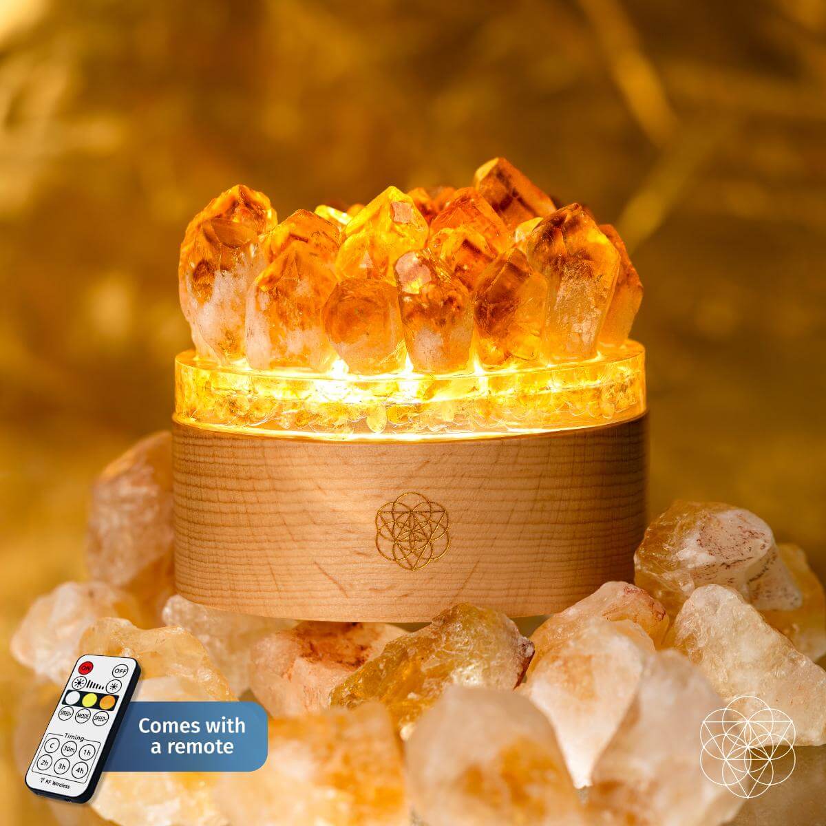 Convierte Mi Vida en Oro - Lámpara Citrina de Midas