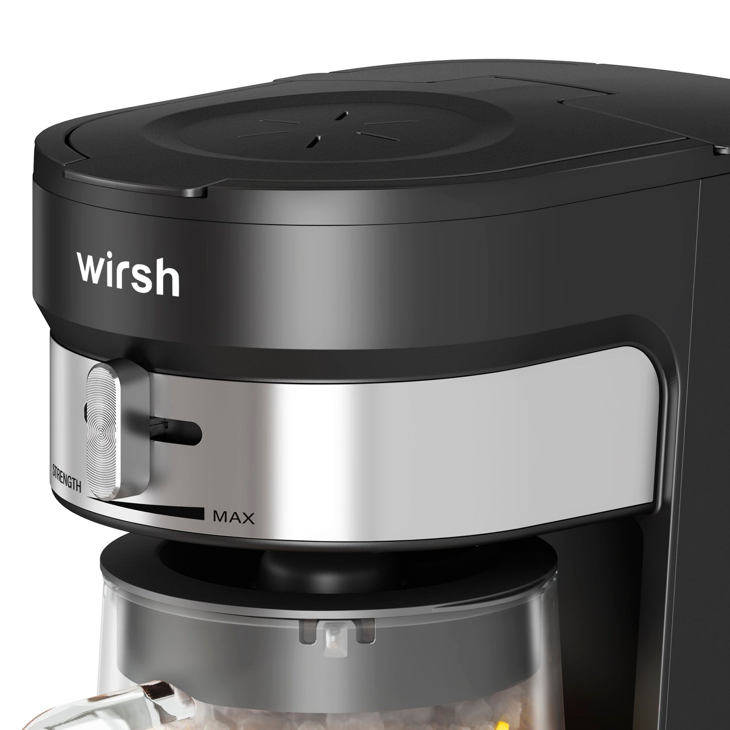 Cafetera Wirsh para café helado, máquina de té helado con jarra de 85 onzas, control de intensidad y filtro reutilizable