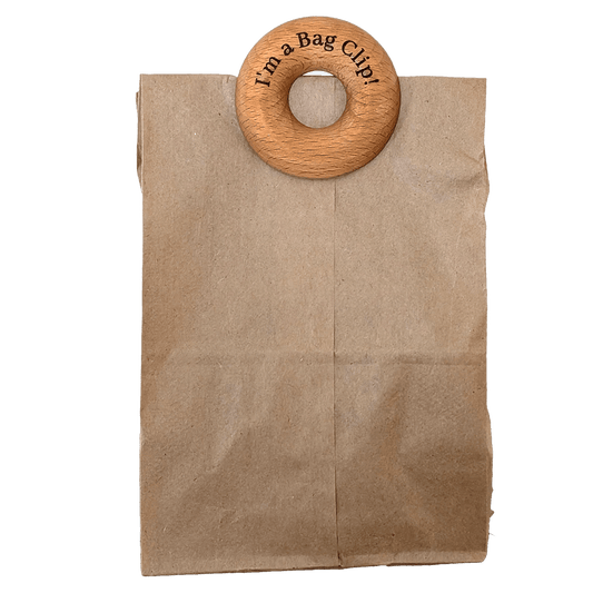 Wooden Bag Clip